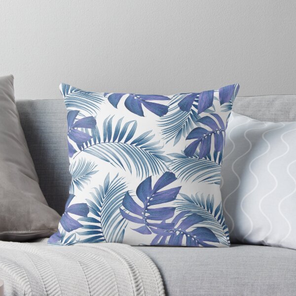 Item preview, Blue Tropical Palm Leaves 5 designed and sold by Harman83.