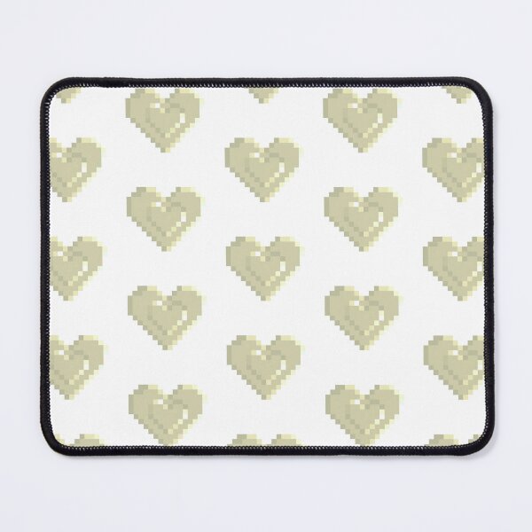 Item preview, Gold Pixel Heart designed and sold by pixel-chick.