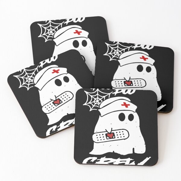 Item preview, Boo-Boo-Crew-Nurse-Ghost-Funny-Halloween-CostumeT-Shir-4500.png designed and sold by UlfEk.