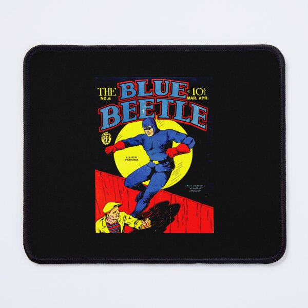 Item preview, Blue Beetle No 6 Comic t Shirt Golden Age Vintage Superhero-4500.png designed and sold by UlfEk.