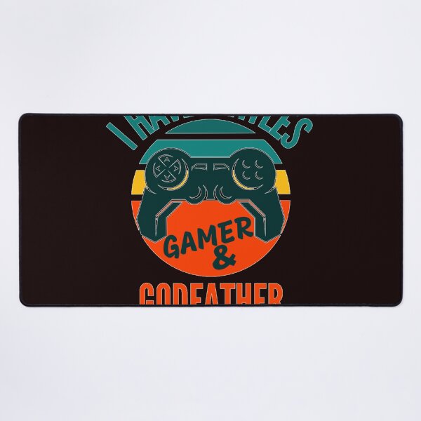 Item preview, Fun I Have 2 Titles GodFather And Gamer Classic designed and sold by JULIETDAWSON4.