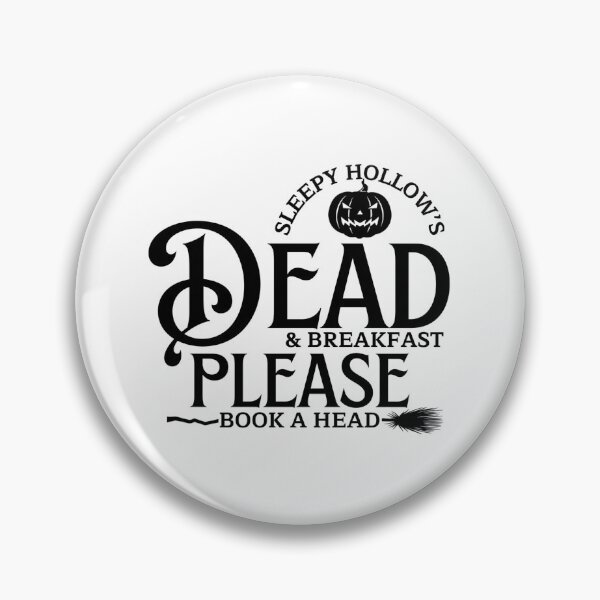 Artikelvorschau, Sleepy Hollows Dead And Breakfast Bitte buchen Sie einen Kopf entworfen und verkauft von Mixture-DESIGN.