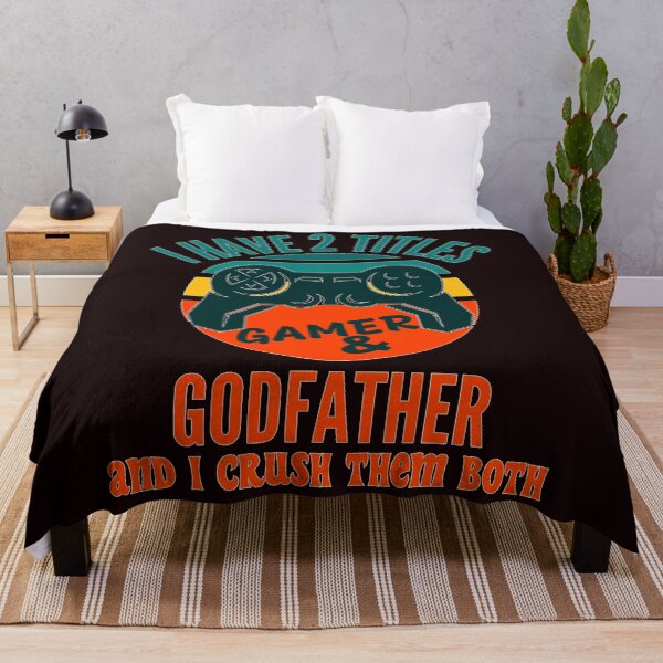 Item preview, Fun I Have 2 Titles GodFather And Gamer Classic designed and sold by JULIETDAWSON4.