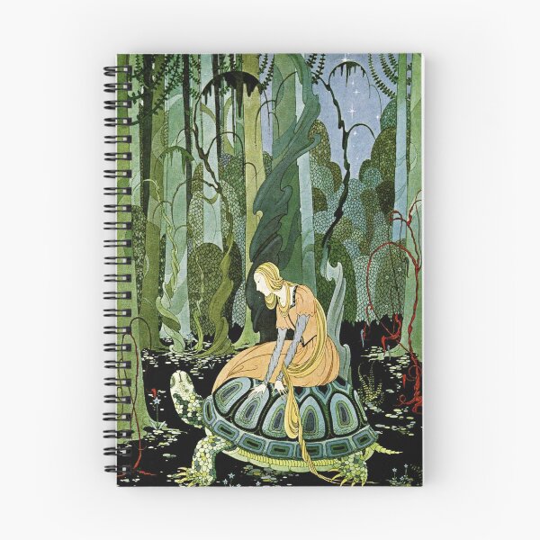 Item preview, HD. Blondine and the Tortoise; by Virginia Frances Sterrett (1920) designed and sold by MINDTHECHERRY.