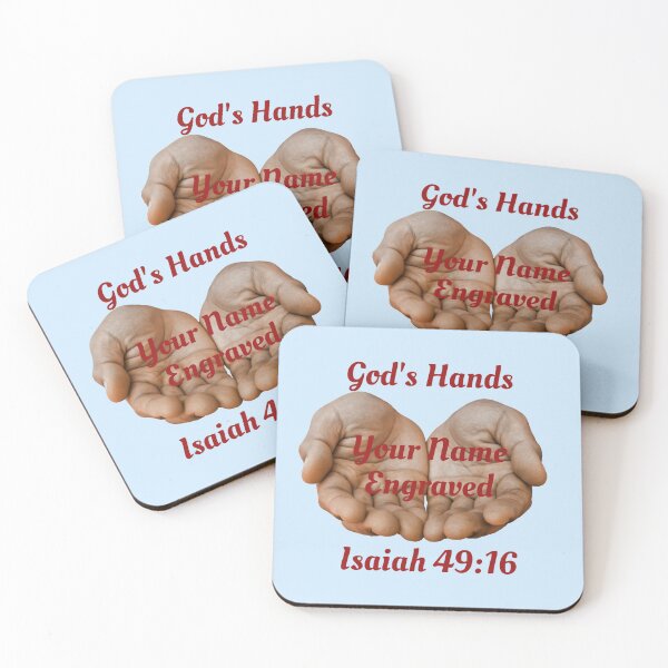 Item preview, Engraved In God's Hand Isaiah 49:16 designed and sold by RhondaCGoins.