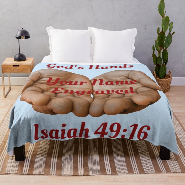 Item preview, Engraved In God's Hand Isaiah 49:16 designed and sold by RhondaCGoins.