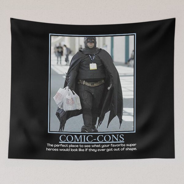 Item preview, Comic-Cons- Demotivational Poster designed and sold by DesignsByDaddy.