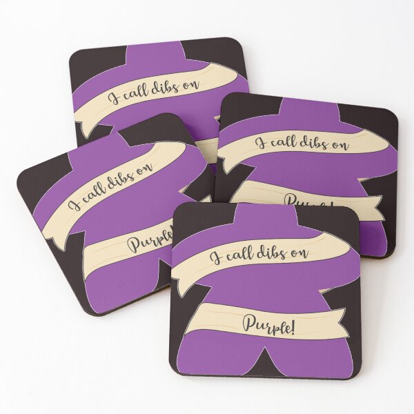 Item preview, Dibs On Purple Meeples! Classic   designed and sold by JULIETDAWSON4.