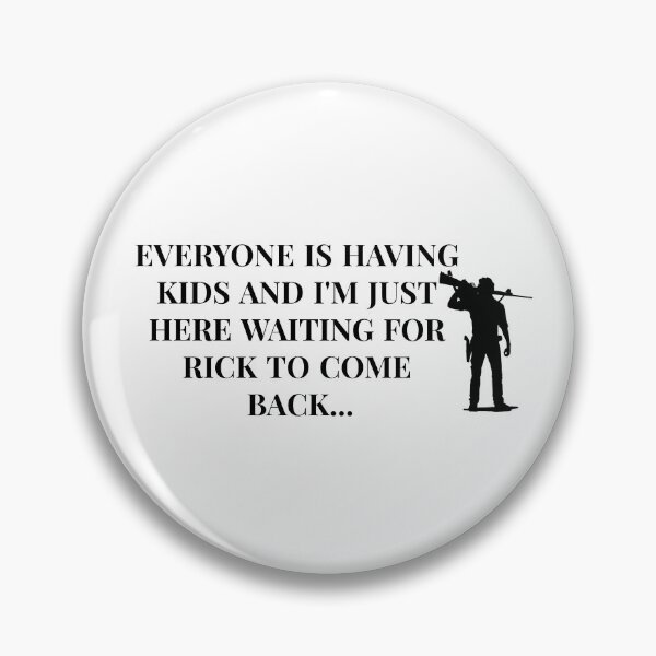 Item preview, Rick Grimes return designed and sold by BarelyHanging.
