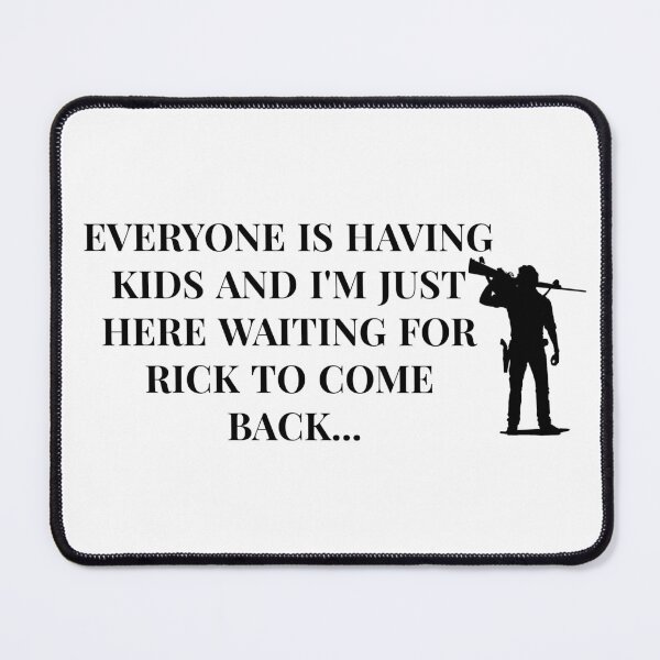 Item preview, Rick Grimes return designed and sold by BarelyHanging.