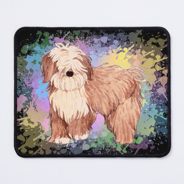 Item preview, Tibetan terrier dog illustration  designed and sold by ramazis.