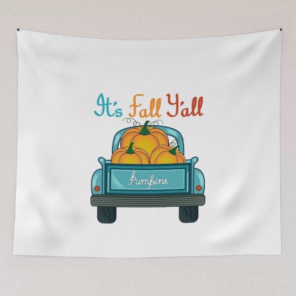 Item preview, It's Fall Y'all Pumpkins Truck designed and sold by Isma Saleem.