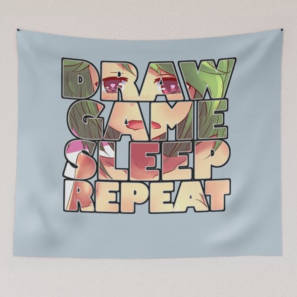 Item preview, Draw. Game. Sleep. Repeat. designed and sold by JacinLeffler.