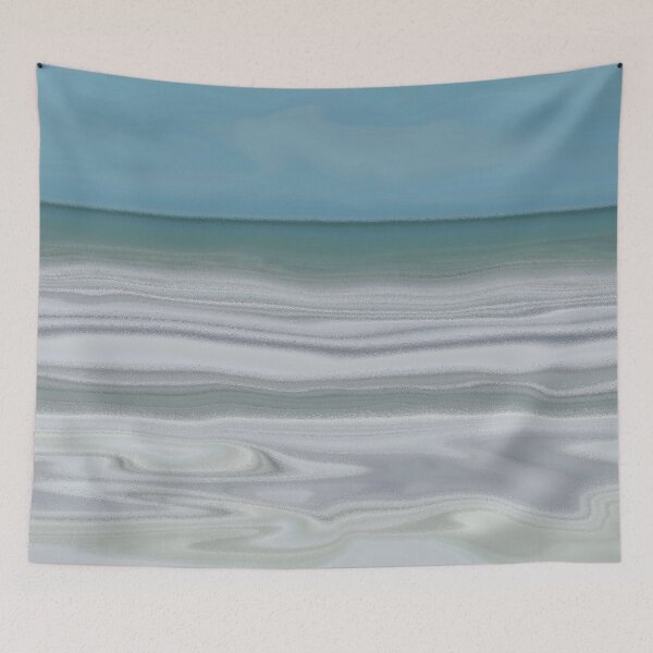 Item preview, Calming Abstract Ocean and Sea Foam Beach House Decor Coastal Vibes Art 15 of 20  designed and sold by Beachy.