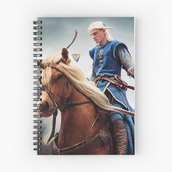 Item preview, Elven Warrior on horseback designed and sold by enchantedlife.