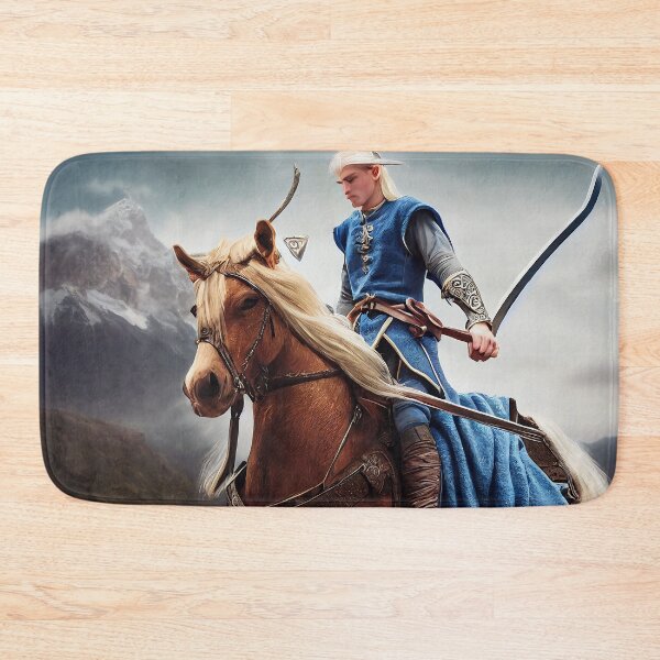 Item preview, Elven Warrior on horseback designed and sold by enchantedlife.