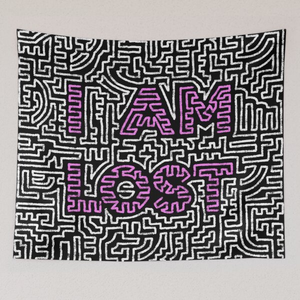 Item preview, I AM LOST - In the Dark designed and sold by Chairboy.