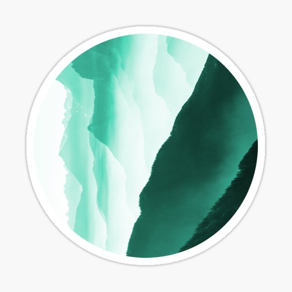 Creamy Mountain Sticker