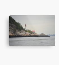 Lighthouse Park West Vancouver Metal Print
