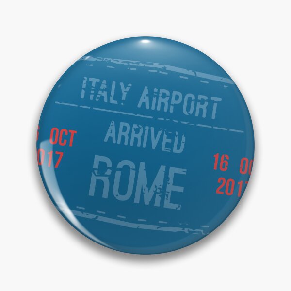 Item preview, Italy, Rome - Passport Stamp designed and sold by Sejmen.