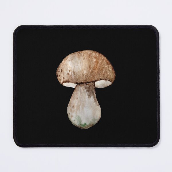 Item preview, Watercolor Brown Forest Mushroom designed and sold by Alecsandra.