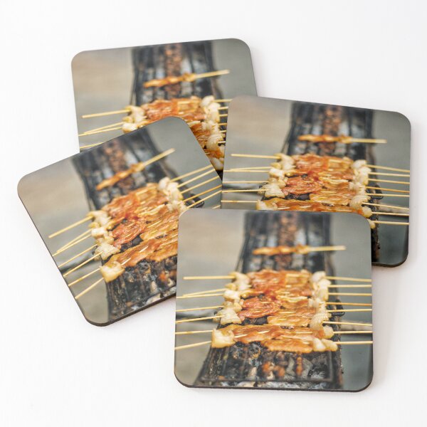 Item preview, Grilled Pork Skewers Popular street food in Thailand designed and sold by March Rider.