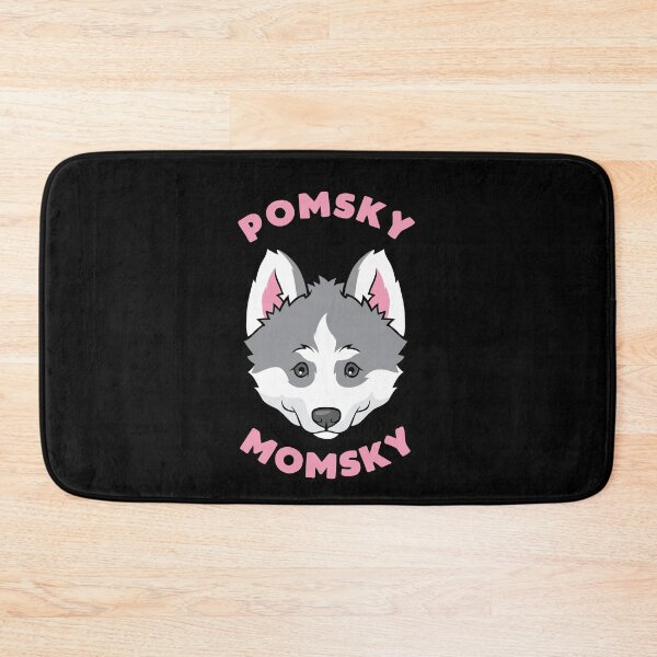 Item preview, Pomsky Momsky for Pomsky Dog's Mommy Cartoon designed and sold by TheTeeSupplyCo.