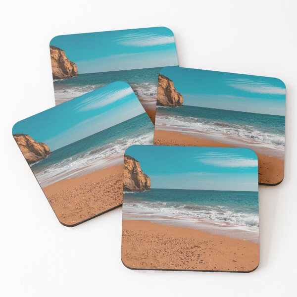 Item preview, Ocean Beach in Teal and Orange designed and sold by Georgia Mizuleva.