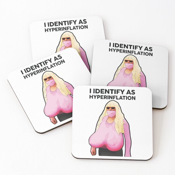 Item preview, I Identify As Hyperinflation Funny Men Women designed and sold by Big Twelve.