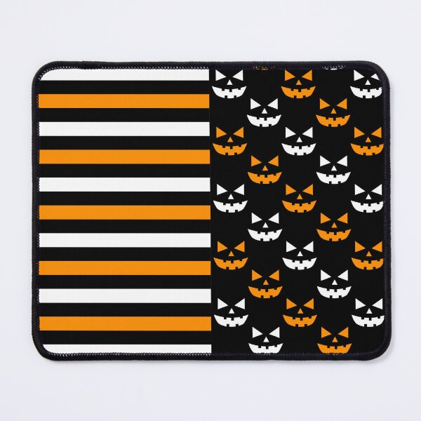 Item preview, Striped Halloween Pumpkin Face designed and sold by MarkTees.