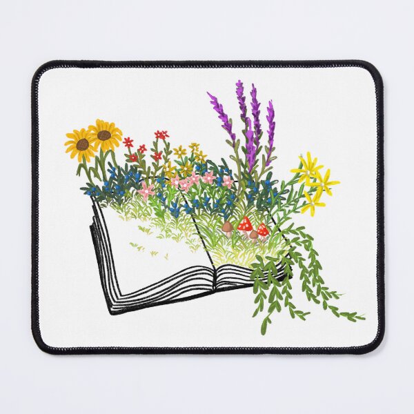 Item preview, Libro abierto con el crecimiento de la flora. designed and sold by Alex Goubar.