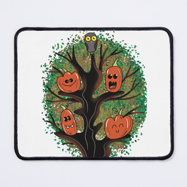 Item preview, Pumpkins on the tree designed and sold by Arzu Abbas.