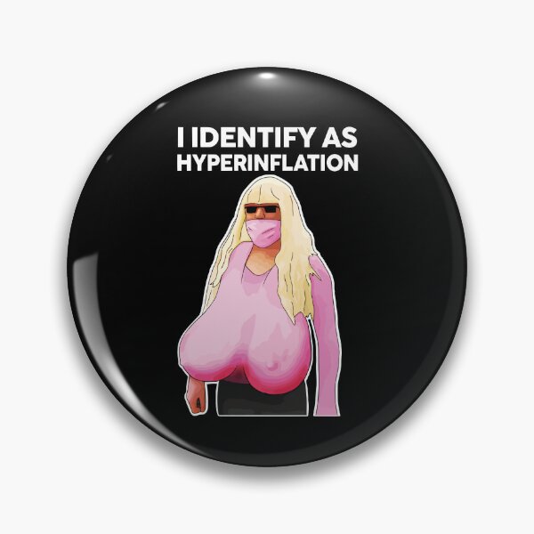 Item preview, I Identify As Hyperinflation Funny Men Women designed and sold by Big Twelve.