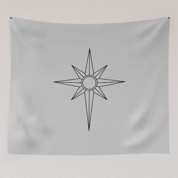 Item preview, Lady Galadriel star, elven, badge, Rings of power, queen, warrior designed and sold by nitty-gritty.