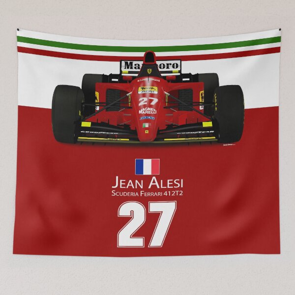 Item preview, Jean Alesi - 412T2 designed and sold by JageOwen.