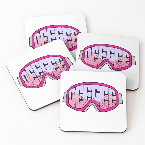 Item preview, Deegee DG pink snow goggles designed and sold by Cosmic train.