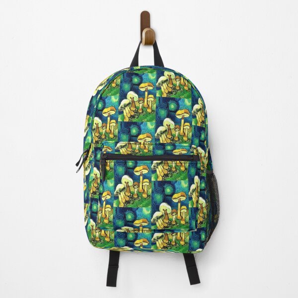Item preview, BEAUTIFUL GREEN AND PURPLE VAN GOGH STYLE MUSHROOMS designed and sold by sailorsam1805.