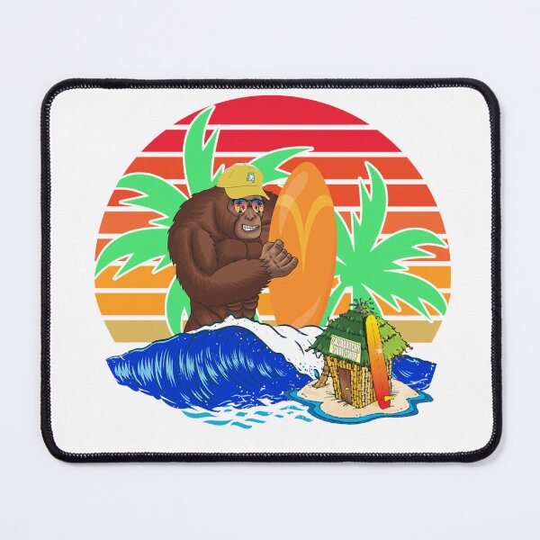 Item preview, Sasquatchy Tiki Hut Surf Shop Funny designed and sold by ShakitaMa.
