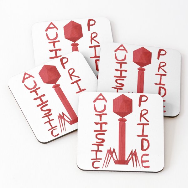 Item preview, Autistic Pride Bacteriophage designed and sold by PridePhages.