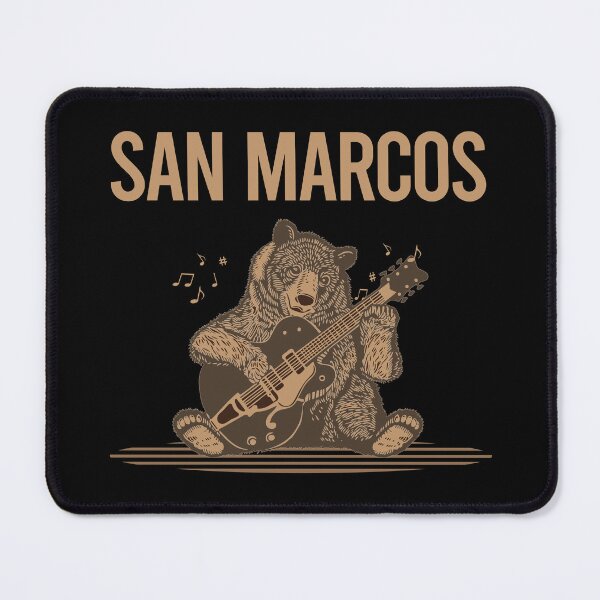 Item preview, Bear With Guitar San Marcos designed and sold by BloodMoneyTwit.