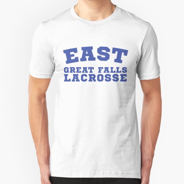 East Great Falls Lacrosse Slim Fit T-Shirt