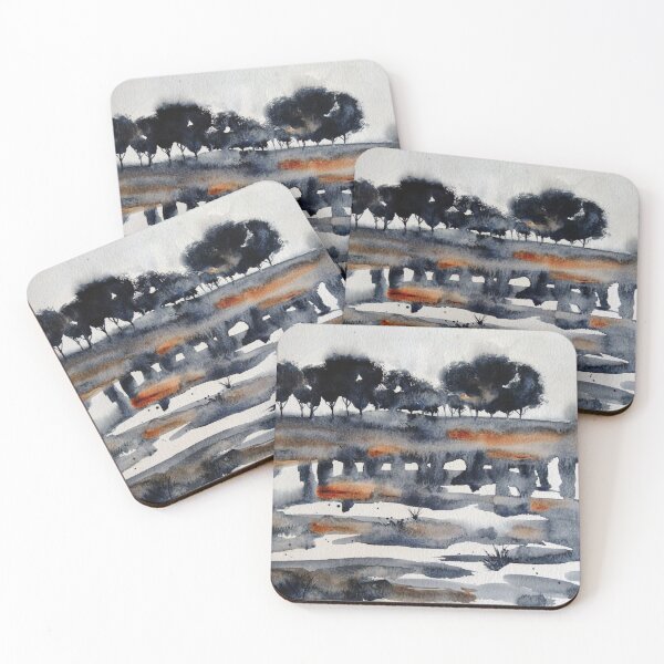 Item preview, Faraway Trees designed and sold by Infusedwithcolour.
