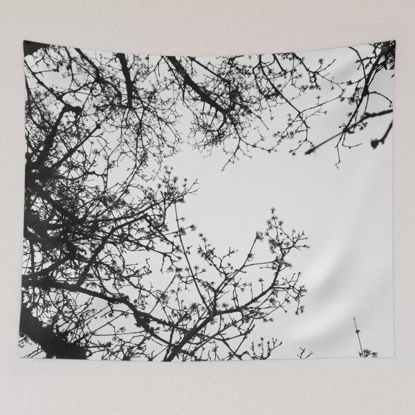 Item preview, Inky Black Treetops designed and sold by Jenny Wagg.
