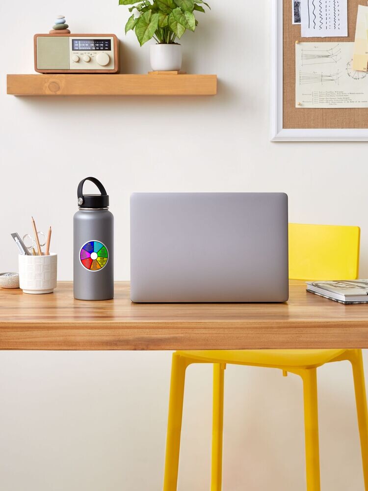Alternate view of Colour Wheel Sticker