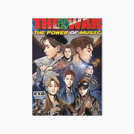 EXO Power Art Board Print