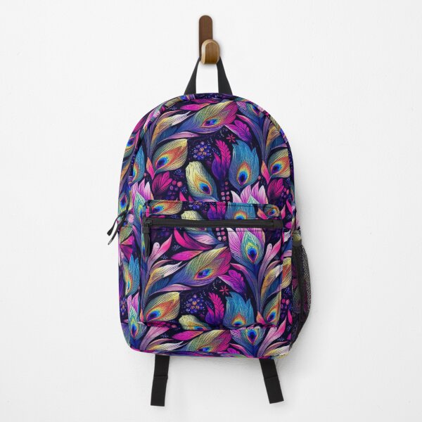 Item preview, Feather Pattern Design - Pink & Blue designed and sold by Aexlotyl.