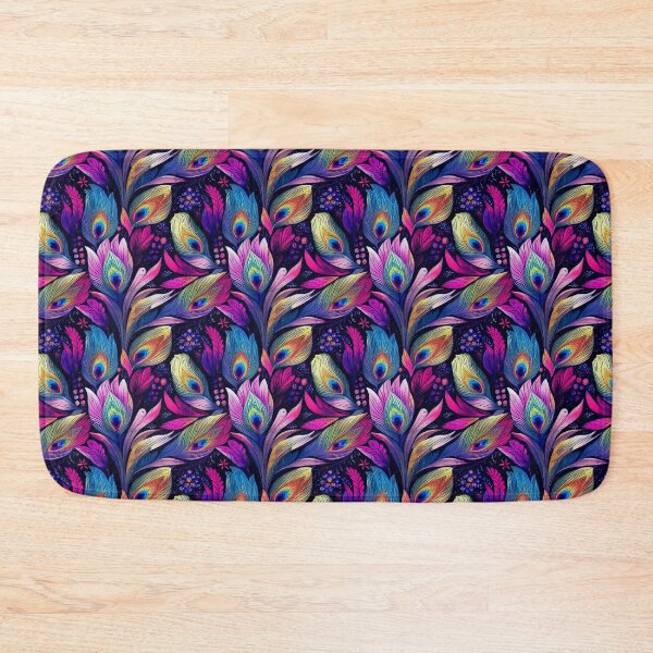 Item preview, Feather Pattern Design - Pink & Blue designed and sold by Aexlotyl.
