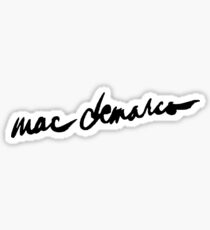 Mac DeMarco Logo Sticker