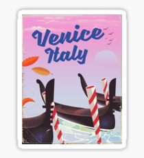 Venice Italy travel poster Sticker