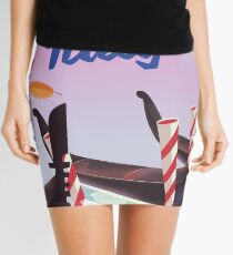 Venice Italy travel poster Mini Skirt